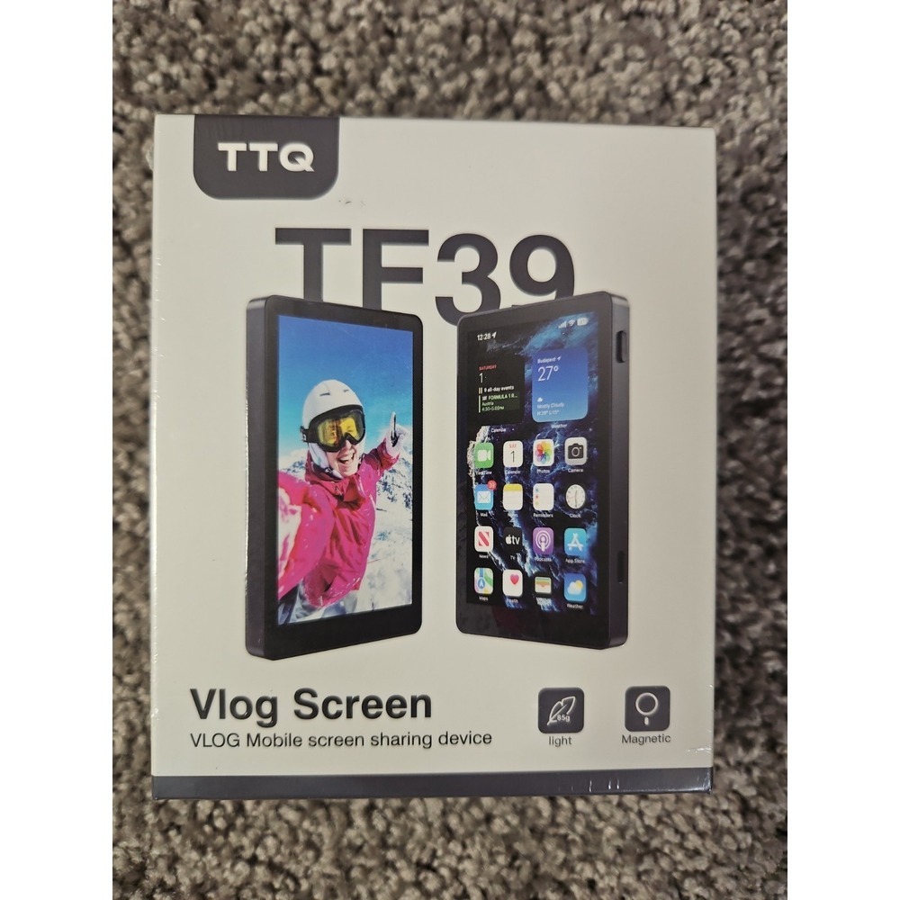 TTQ TF39 Vlog Screen/Video Monitor